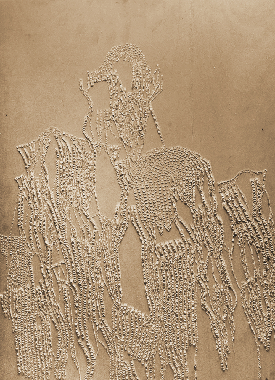 Zeitgenössisches Kunstwerk GRATE von Viktoria Strecker, Ansicht 2