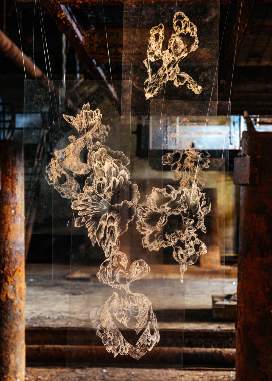 Zeitgenössisches Kunstwerk TRANSPARENCIES von Viktoria Strecker